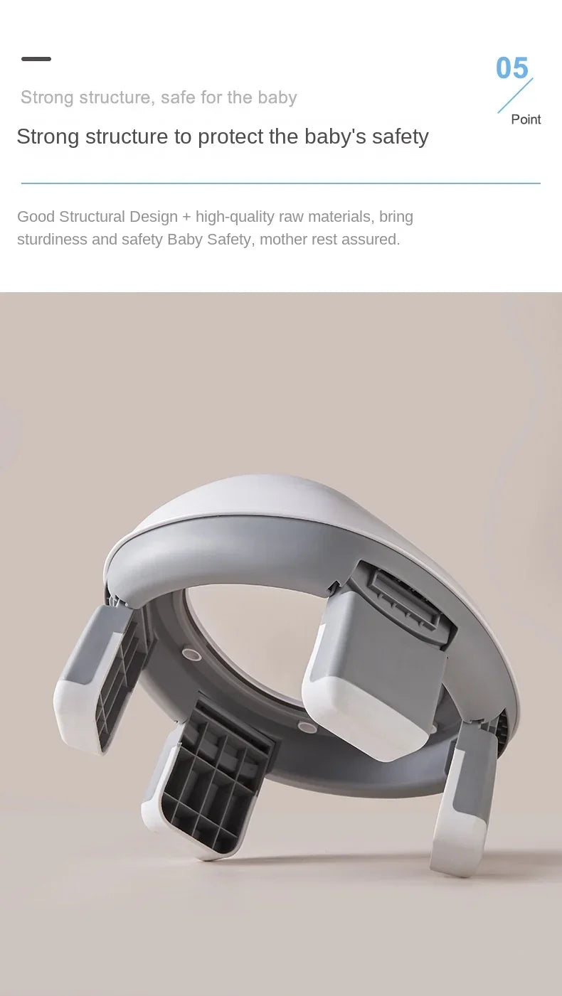 3 in 1 Travel Toilet Seat Foldable Children Potty with Bags Baby Pot Portable Silicone Baby Potty Training Toilet Seat for Kids