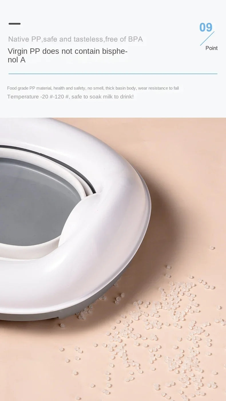 3 in 1 Travel Toilet Seat Foldable Children Potty with Bags Baby Pot Portable Silicone Baby Potty Training Toilet Seat for Kids