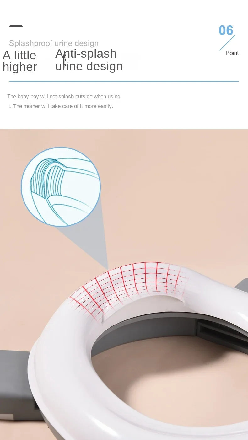 3 in 1 Travel Toilet Seat Foldable Children Potty with Bags Baby Pot Portable Silicone Baby Potty Training Toilet Seat for Kids