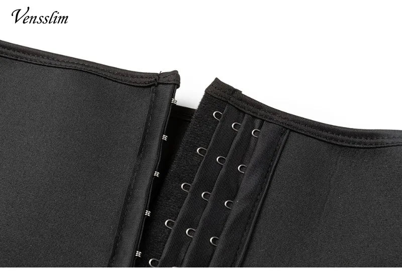 Vensslim Men Waist Trainer Corset Abdominal Slimming Belt Fitness Body Shaper for Weight Loss Strap Compression Waist Trimmer